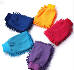 Lux Coral Car Cleaning Gloves