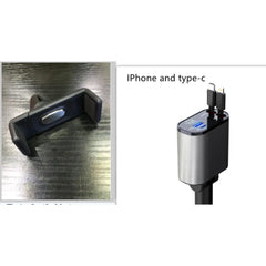 Retractable Metal Car Charger