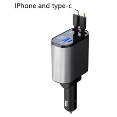 Retractable Metal Car Charger