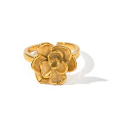 Blossom Steel Elegance Ring