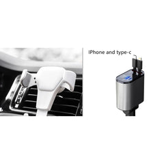 Retractable Metal Car Charger