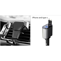 Retractable Metal Car Charger