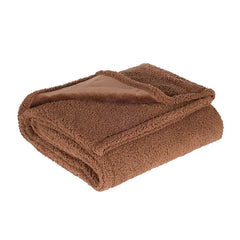 Flannel Sherpa Thick Pet Blanket